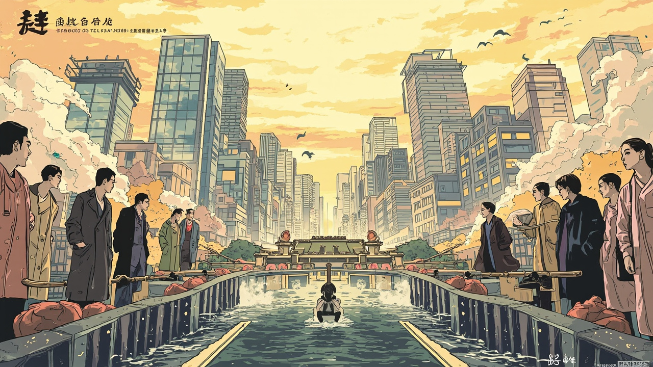 高市政府内部会议现场